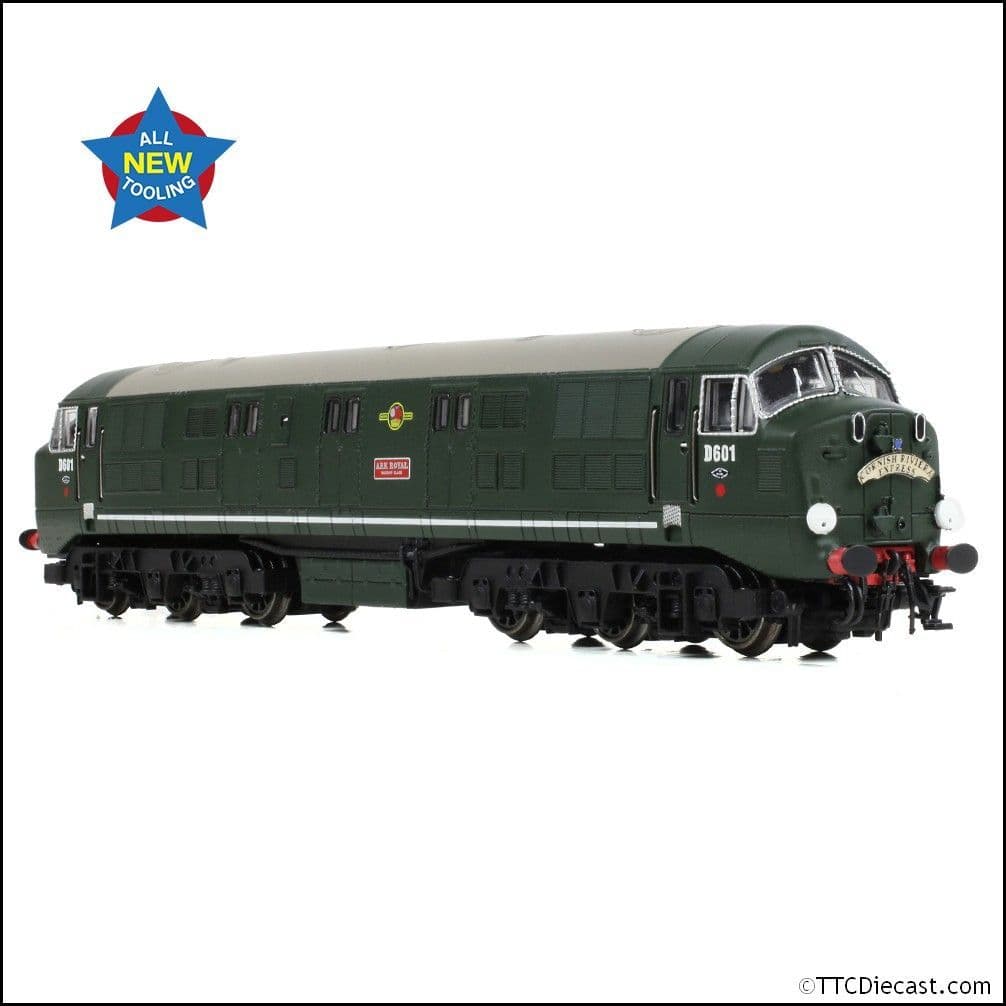 EFE Rail E84523 Class 41 'Warship' Disc D601 'Ark Royal' BR Green (L/Crest), N Gauge