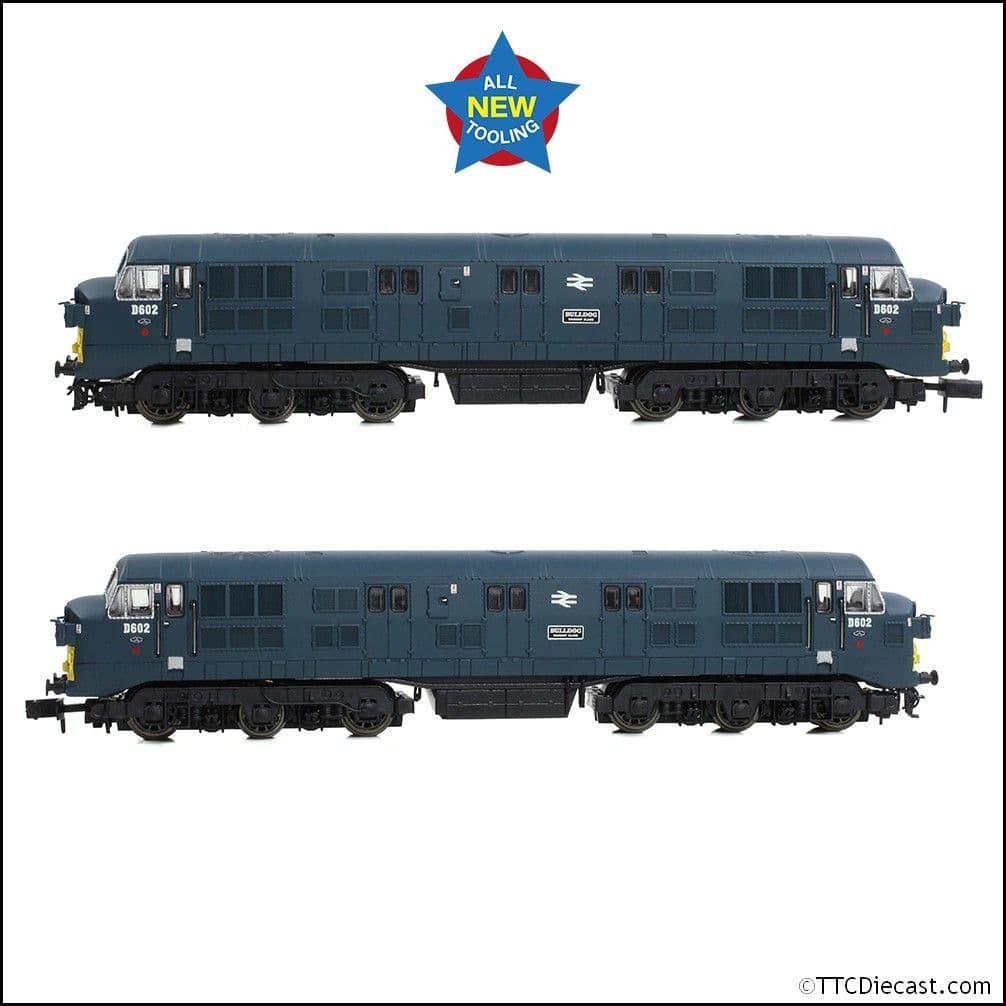 EFE Rail E84524 Class 41 'Warship' Headcode D602 'Bulldog' BR Blue (SYP), N Gauge