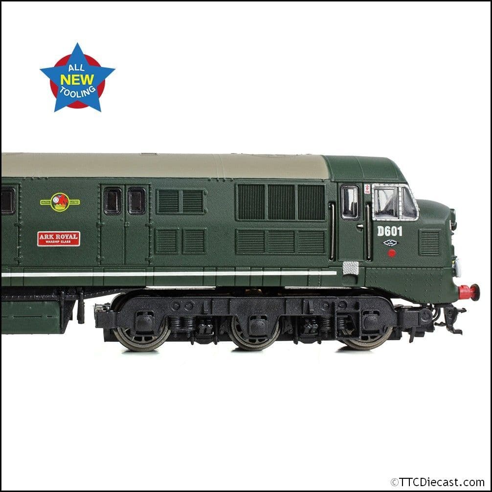 EFE Rail E84526 Class 41 'Warship' Disc D601 'Ark Royal' BR Green (SYP), N Gauge