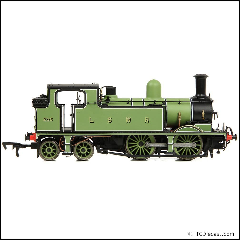 EFE Rail E85014 LSWR Adams O2 205 LSWR Urie Green, OO Gauge