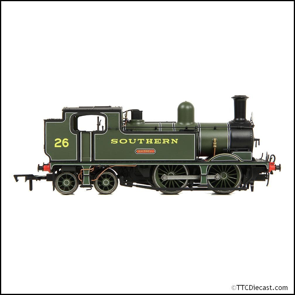 EFE Rail E85016 LSWR Adams O2 W26 'Whitwell' SR Maunsell Green, OO Gauge