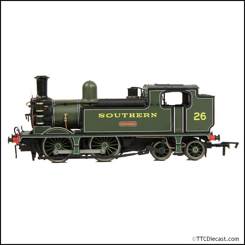 EFE Rail E85016 LSWR Adams O2 W26 'Whitwell' SR Maunsell Green, OO Gauge