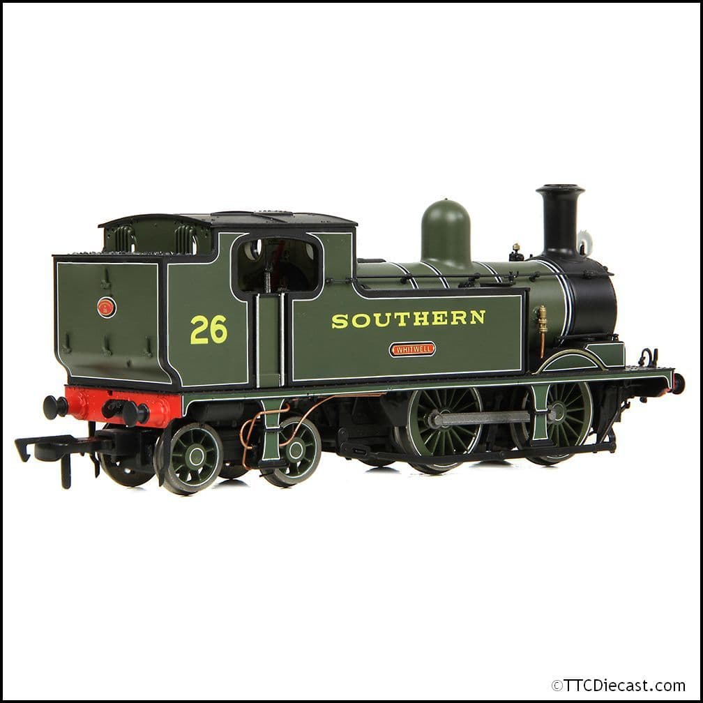 EFE Rail E85016 LSWR Adams O2 W26 'Whitwell' SR Maunsell Green, OO Gauge
