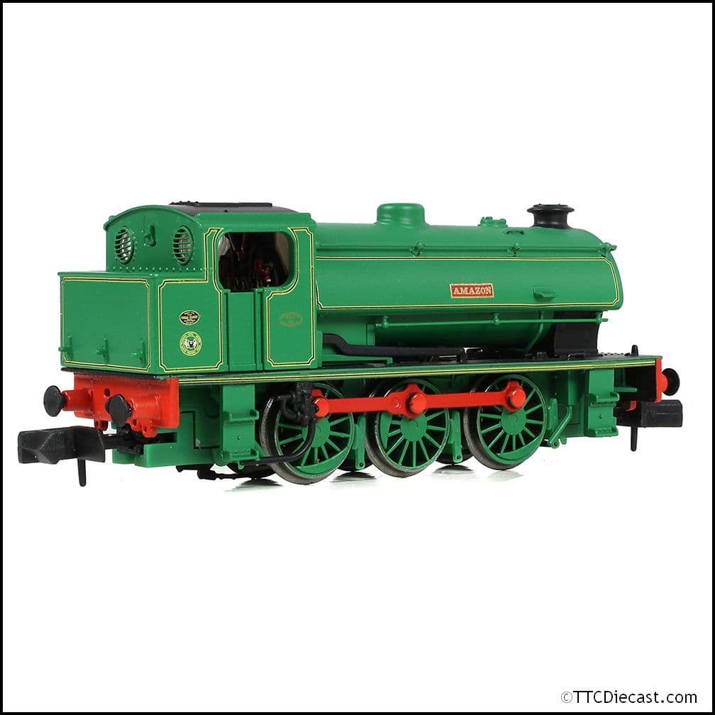 EFE Rail E85504 WD Austerity Saddle Tank 'Amazon' NCB Lined Green - N Gauge