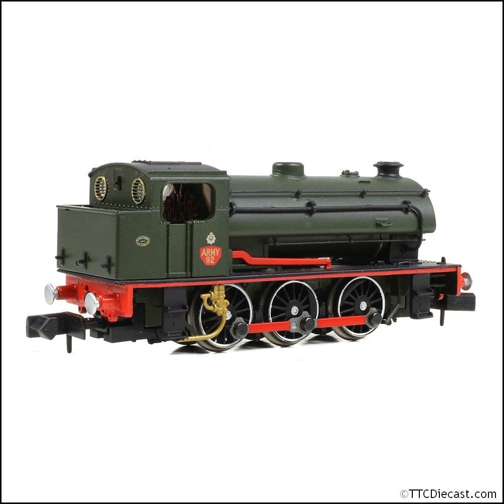 EFE Rail E85506 WD Austerity Saddle Tank Army 92 'Waggoner' Army Green N Gauge *LAST FEW*