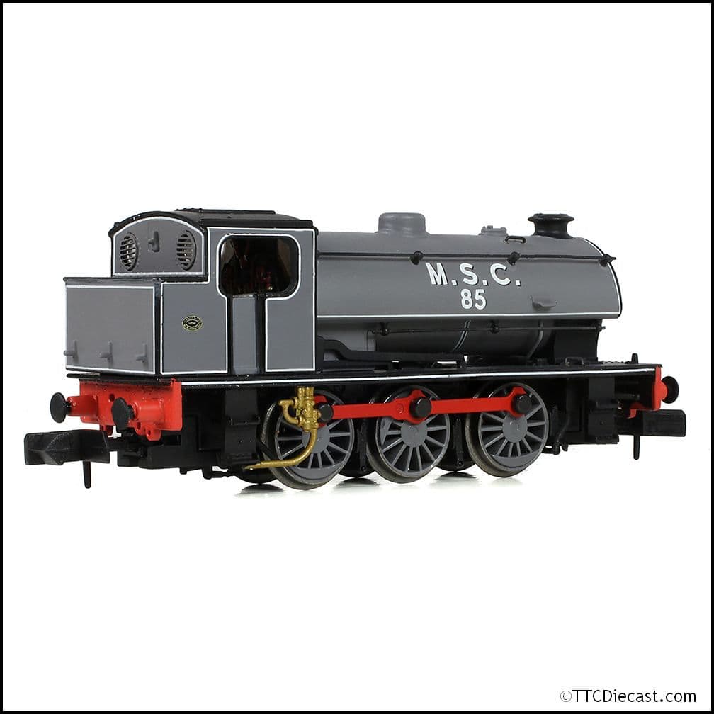 EFE Rail E85508 WD Austerity Saddle Tank 85 M.S.C. (Manchester Ship Canal) Lined  - N Gauge *LAST FEW*