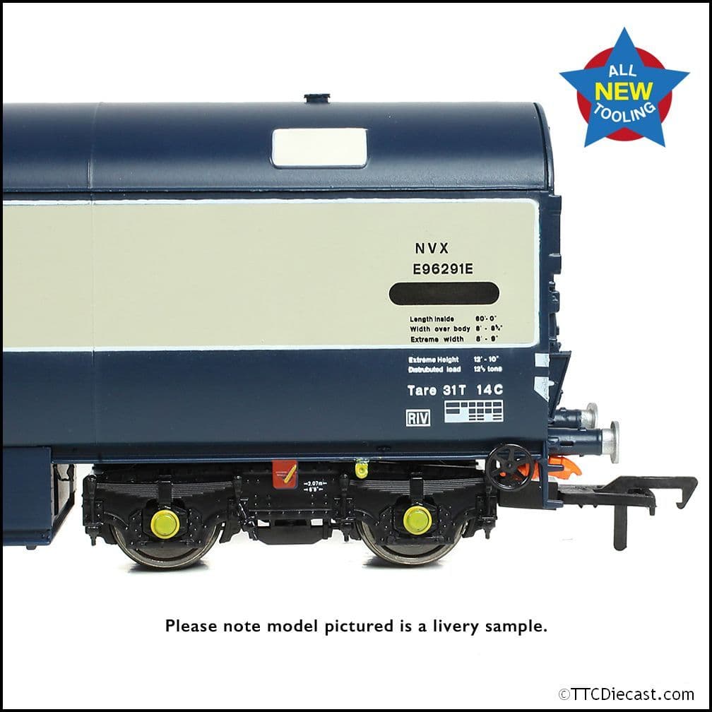 EFE Rail E86007 Newton Chambers Car Carrier BR Blue & Grey, OO Gauge