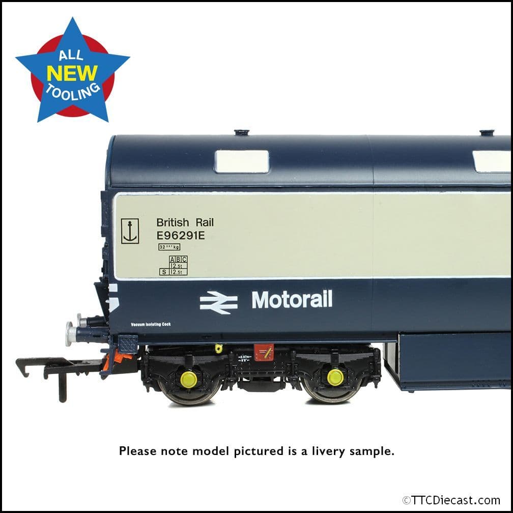 EFE Rail E86007 Newton Chambers Car Carrier BR Blue & Grey, OO Gauge