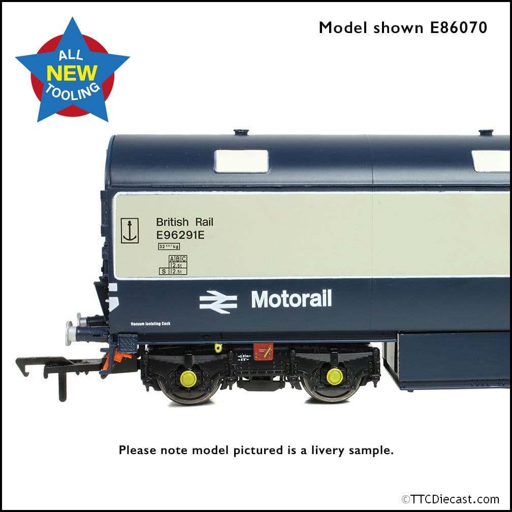 EFE Rail E86008 Newton Chambers Car Carrier BR Blue & Grey, OO Gauge