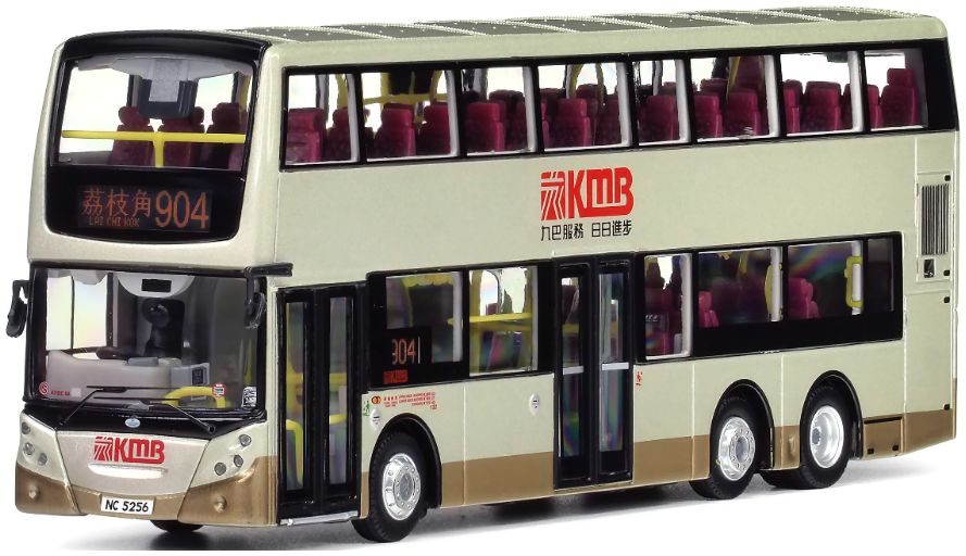 80M EIG KMB2025018 KMB Volvo B9TL Enviro500 Euro III 12M 1:76 Scale *PRE ORDER £85.49*