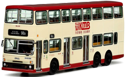 80m EIG KMB2026006 KMB Leyland Olympian 12m (98D), 1:76 Scale
