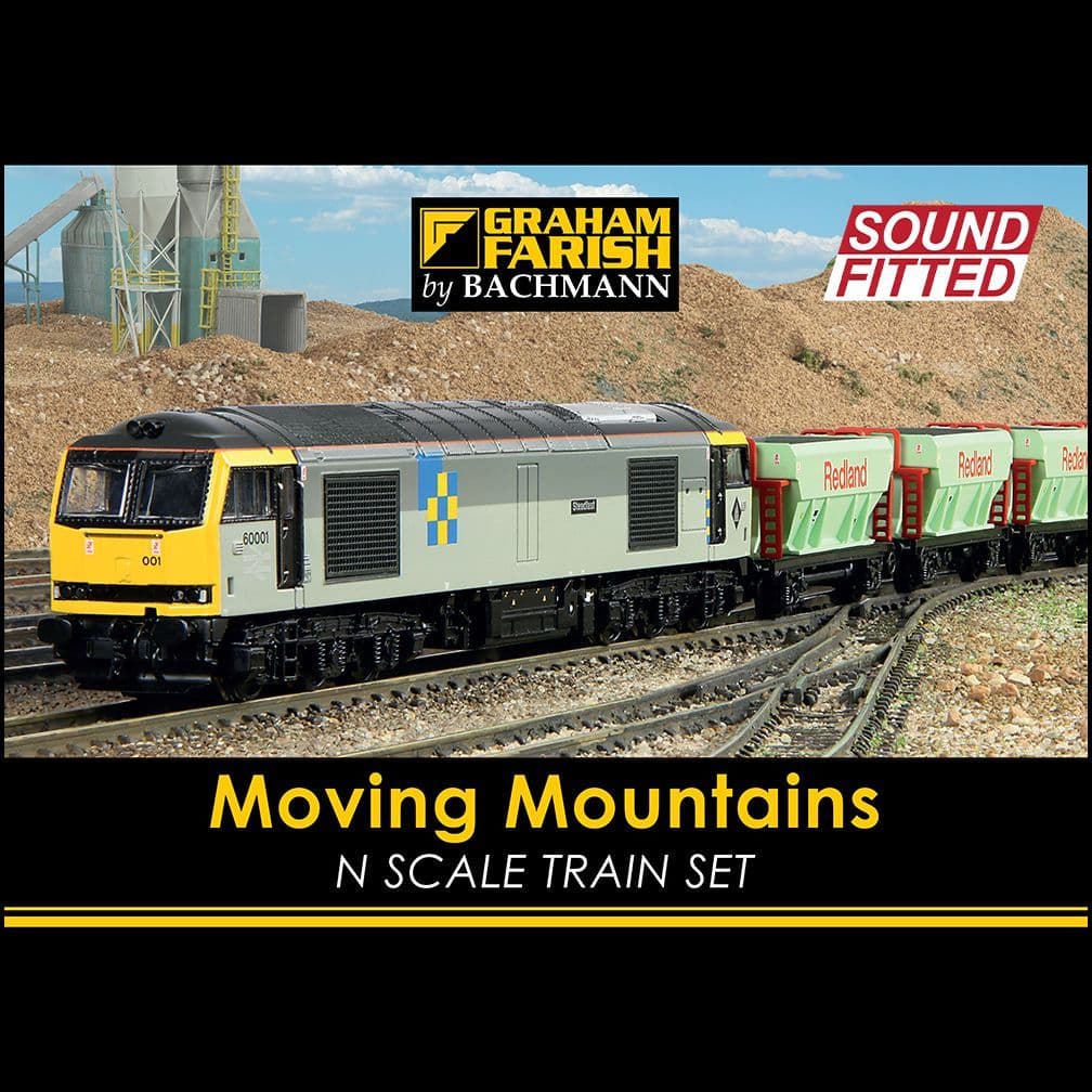 Farish 370-221SF Moving Mountains SOUND FITTED Train Set - N Gauge