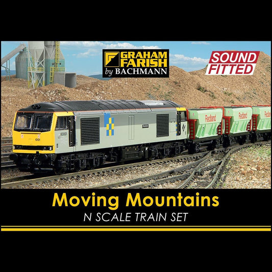 Farish 370-221SF Moving Mountains SOUND FITTED Train Set - N Gauge