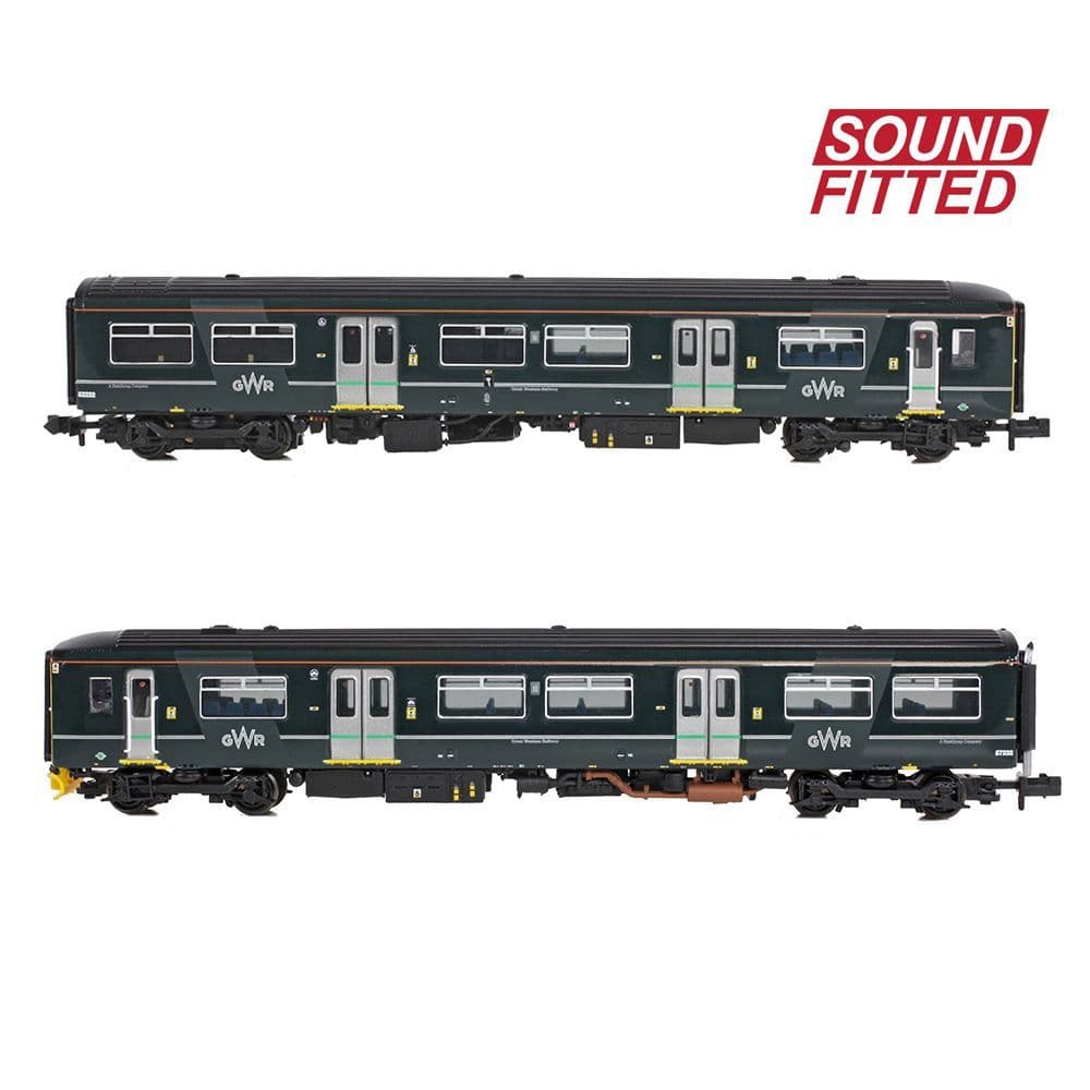 Farish 371-337SF Class 150/2 2-Car DMU 150232 GWR Green (FirstGroup) (DCC SOUND) N Gauge *PRE ORDER £305.96*