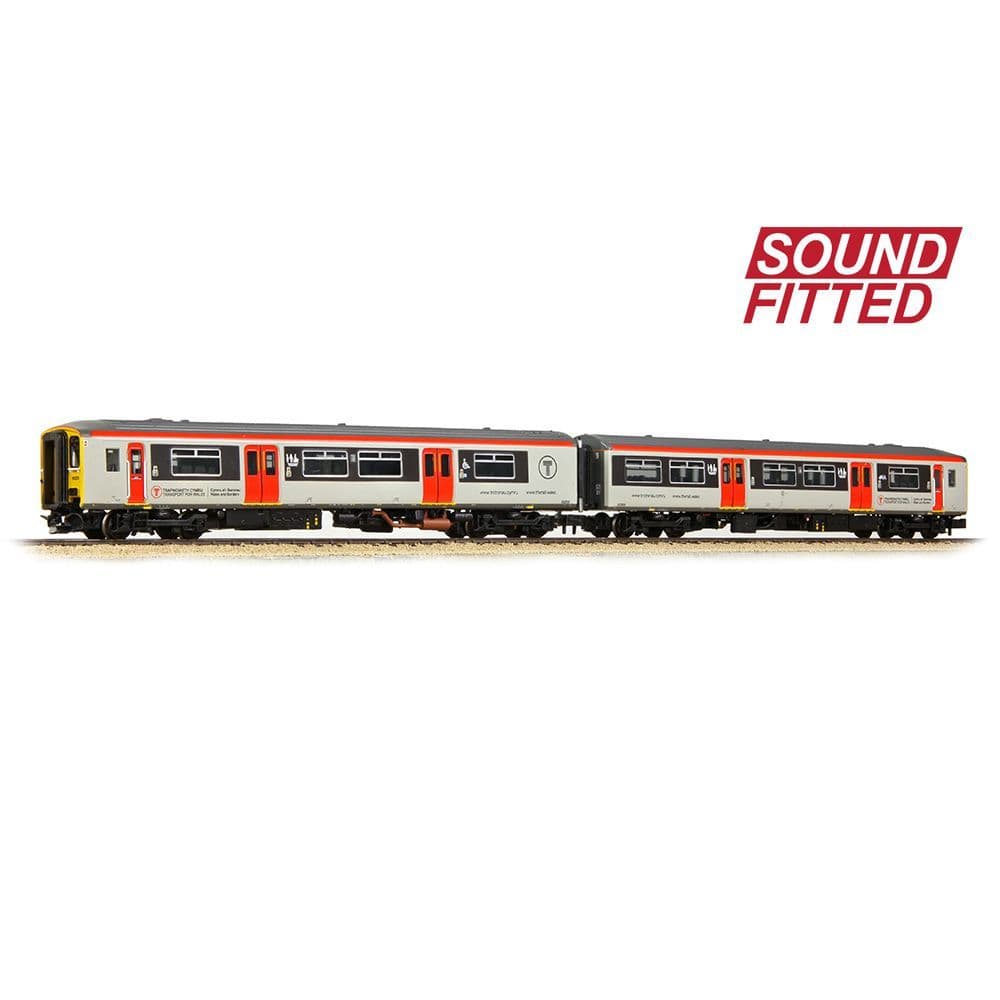 Farish 371-339SF Class 150/2 2-Car DMU 150213 Transport for Wales  (DCC SOUND) N Gauge *PRE ORDER £305.96*