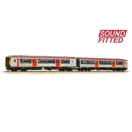 Farish 371-339SF Class 150/2 2-Car DMU 150213 Transport for Wales  (DCC SOUND) N Gauge *PRE ORDER £305.96*
