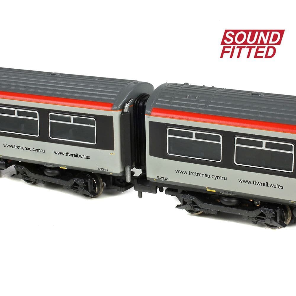 Farish 371-339SF Class 150/2 2-Car DMU 150213 Transport for Wales  (DCC SOUND) N Gauge *PRE ORDER £305.96*