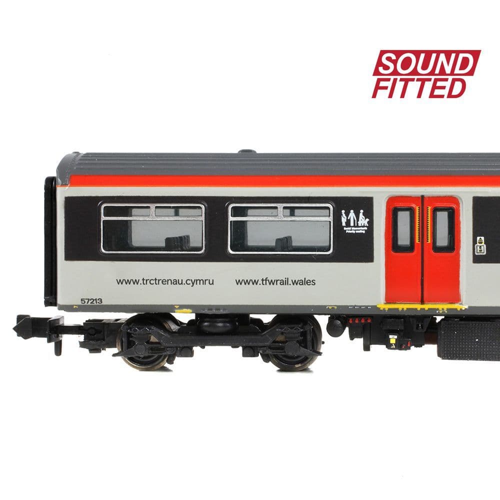 Farish 371-339SF Class 150/2 2-Car DMU 150213 Transport for Wales  (DCC SOUND) N Gauge *PRE ORDER £305.96*