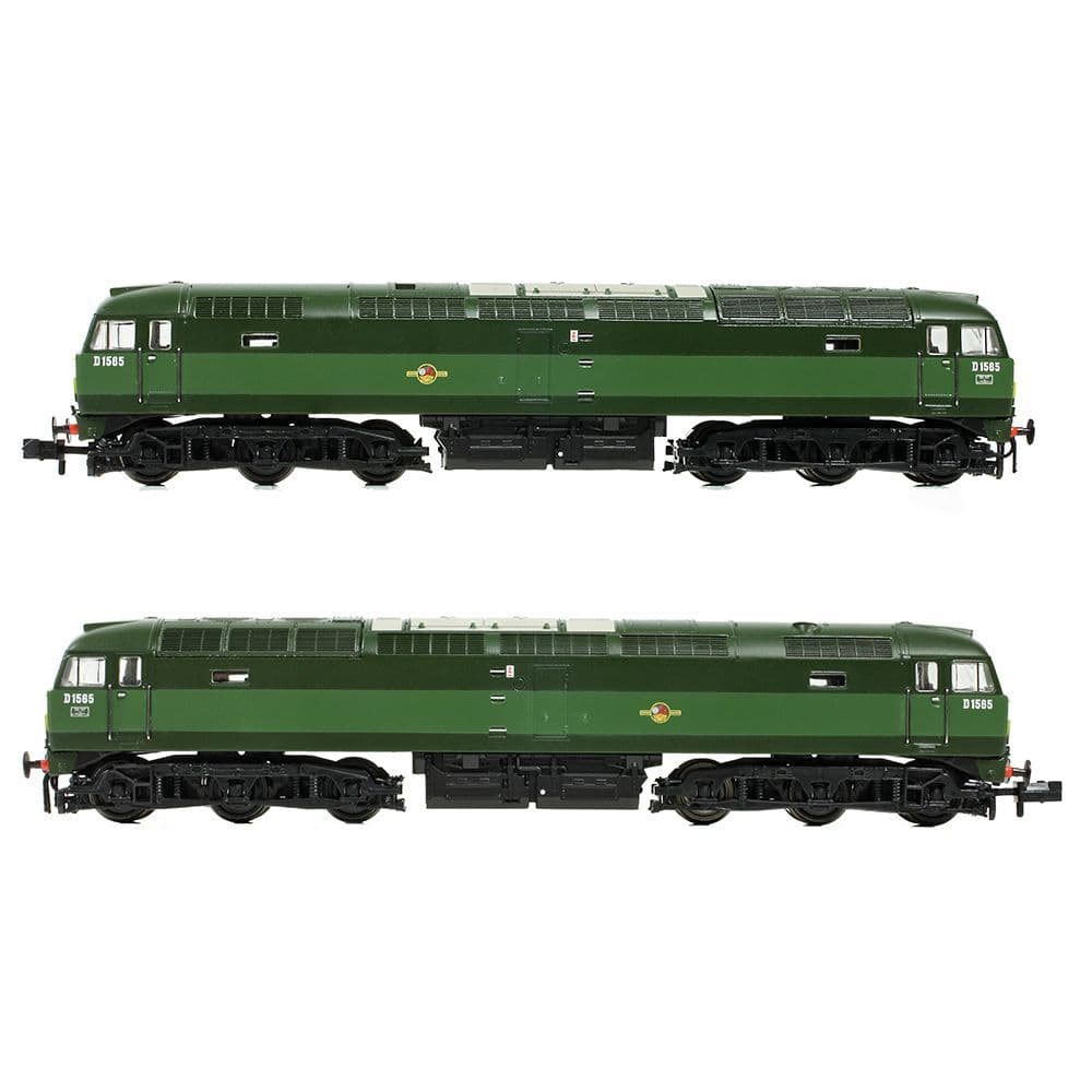 Farish 371-825D Class 47/0 D1565 BR Green (Small Yellow Panels), N Gauge