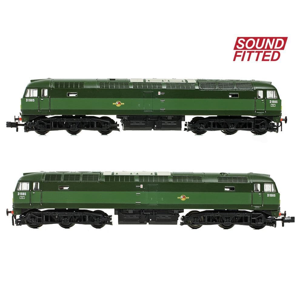 Farish 371-825DSF Class 47/0 D1565 BR Green (Small Yellow Panels), N Gauge