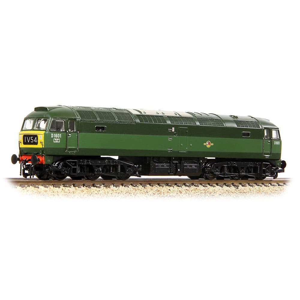 Farish 371-825E Class 47/0 D1601 BR Green (Small Yellow Panels), N Gauge
