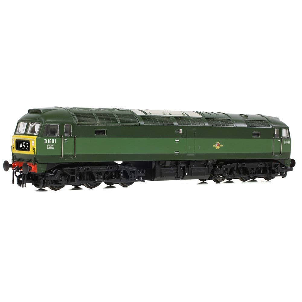 Farish 371-825E Class 47/0 D1601 BR Green (Small Yellow Panels), N Gauge