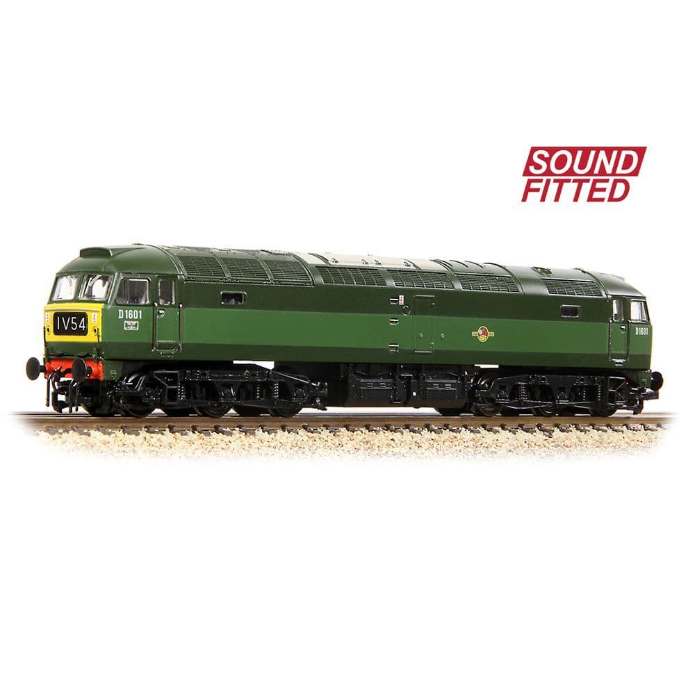 Farish 371-825ESF Class 47/0 D1601 BR Green (Small Yellow Panels), N Gauge