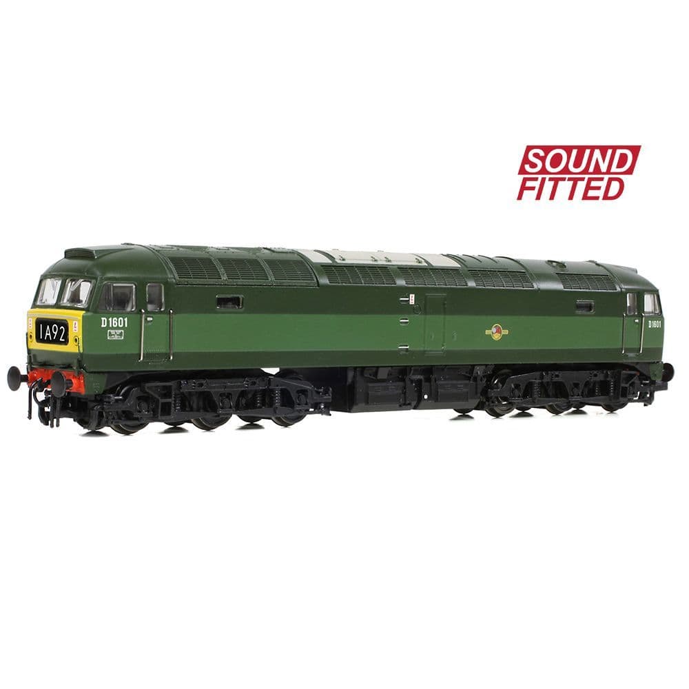 Farish 371-825ESF Class 47/0 D1601 BR Green (Small Yellow Panels), N Gauge