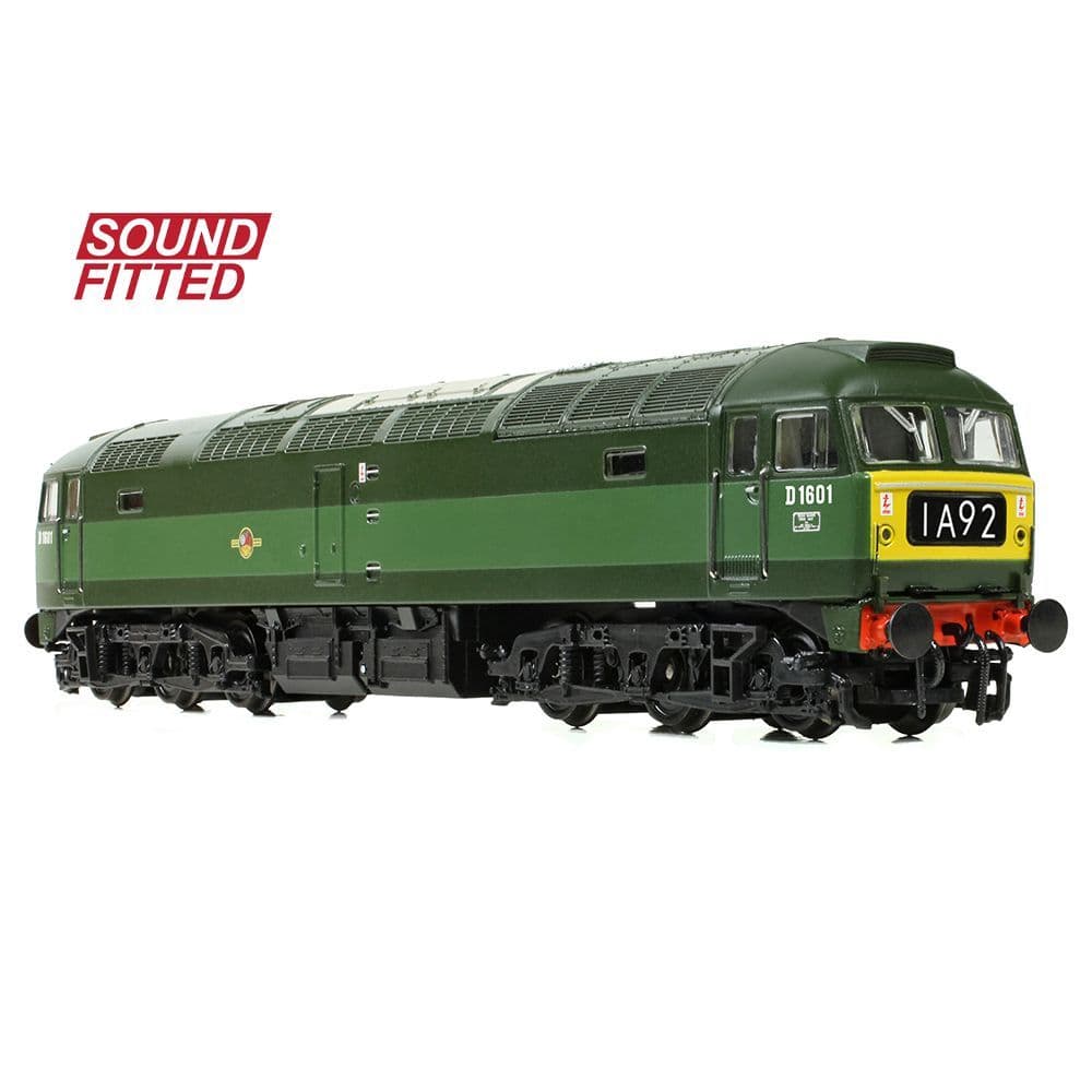 Farish 371-825ESF Class 47/0 D1601 BR Green (Small Yellow Panels), N Gauge