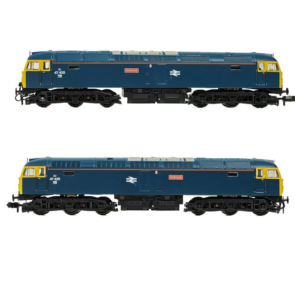 Farish 371-829A Class 47/4 47425 'Holbeck' BR Blue, N Gauge
