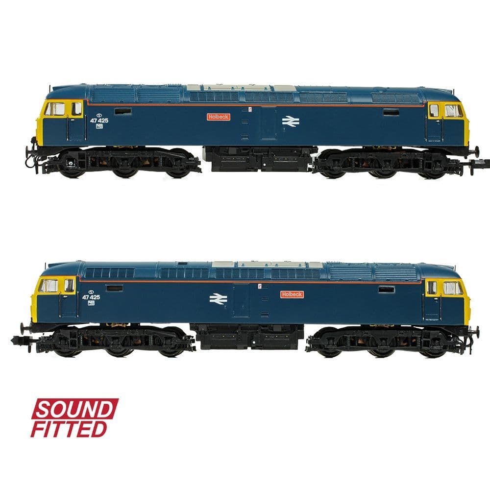 Farish 371-829ASF Class 47/4 47425 'Holbeck' BR Blue, N Gauge