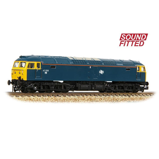 Farish 371-829BSF Class 47/4 47556 BR Blue N Gauge
