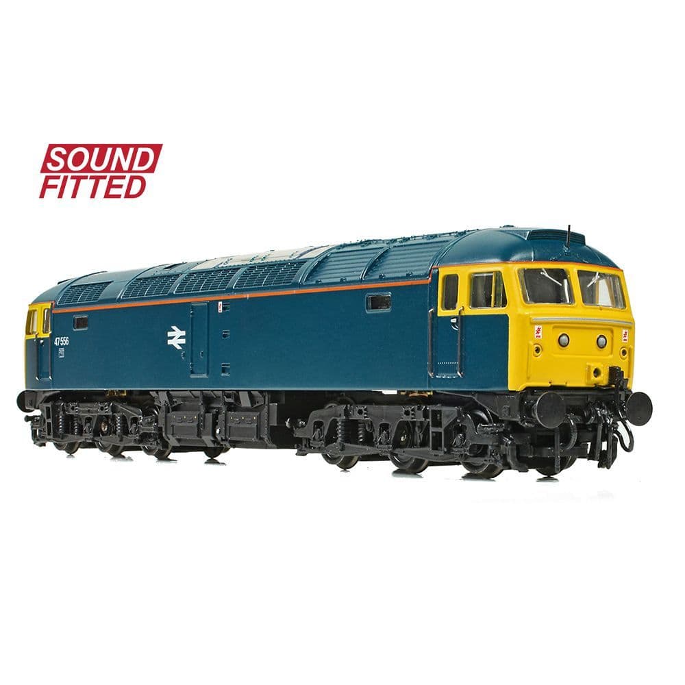 Farish 371-829BSF Class 47/4 47556 BR Blue N Gauge