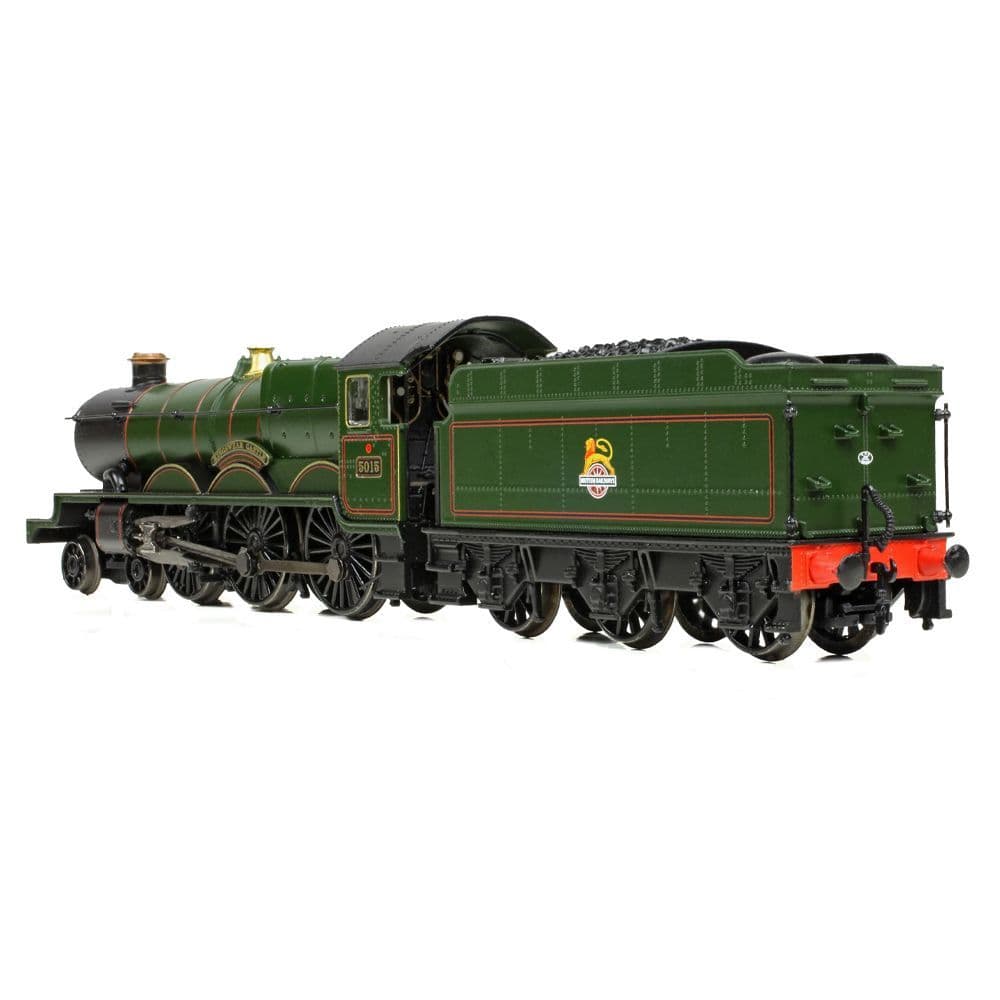Farish 372-031A GWR 4073 'Castle' 5015 'Kingswear Castle' BR Lined Green (E/Crest) N Gauge *PRE ORDER £152.96*