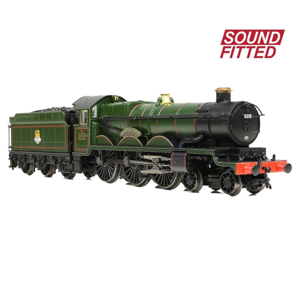 Farish 372-031ASF GWR 4073 'Castle' 5015 'Kingswear Castle' BR Lined Green (E/Crest) (DCC SOUND) N Gauge *PRE ORDER £246.46*
