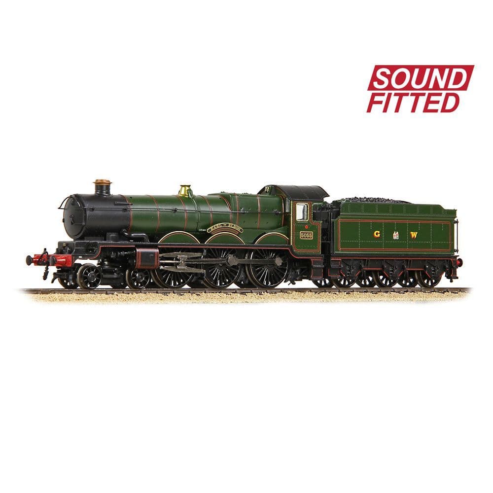 Farish 372-034SF GWR 4073 'Castle' 5055 'Earl of Eldon' GWR Lined Green (GW Crest) (DCC SOUND) N Gauge *PRE ORDER £246.46*