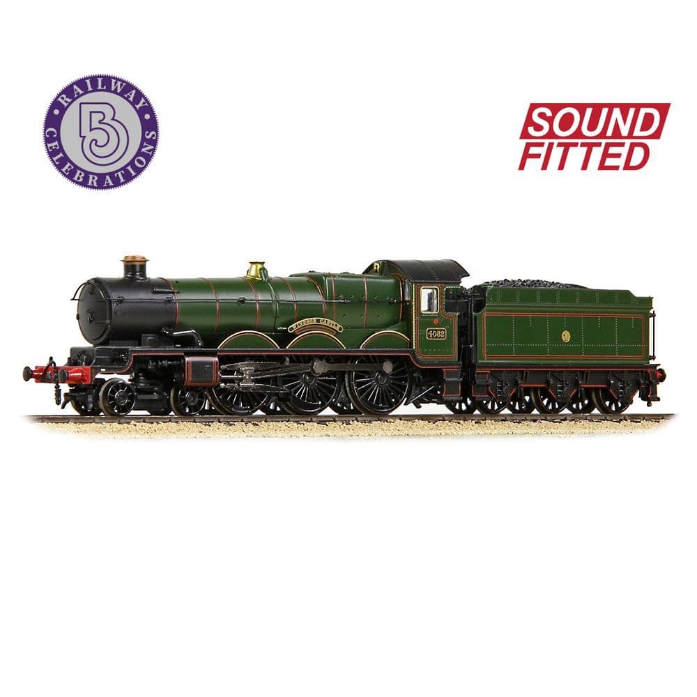 Farish 372-035SF GWR 4073 'Castle' 4082 'Windsor Castle' GWR Lined Green (Shirtbutton) (DCC SOUND) N Gauge *PRE ORDER £246.46*