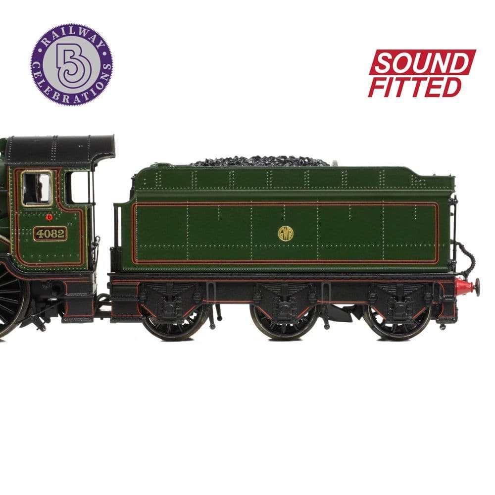 Farish 372-035SF GWR 4073 'Castle' 4082 'Windsor Castle' GWR Lined Green (Shirtbutton) (DCC SOUND) N Gauge *PRE ORDER £246.46*
