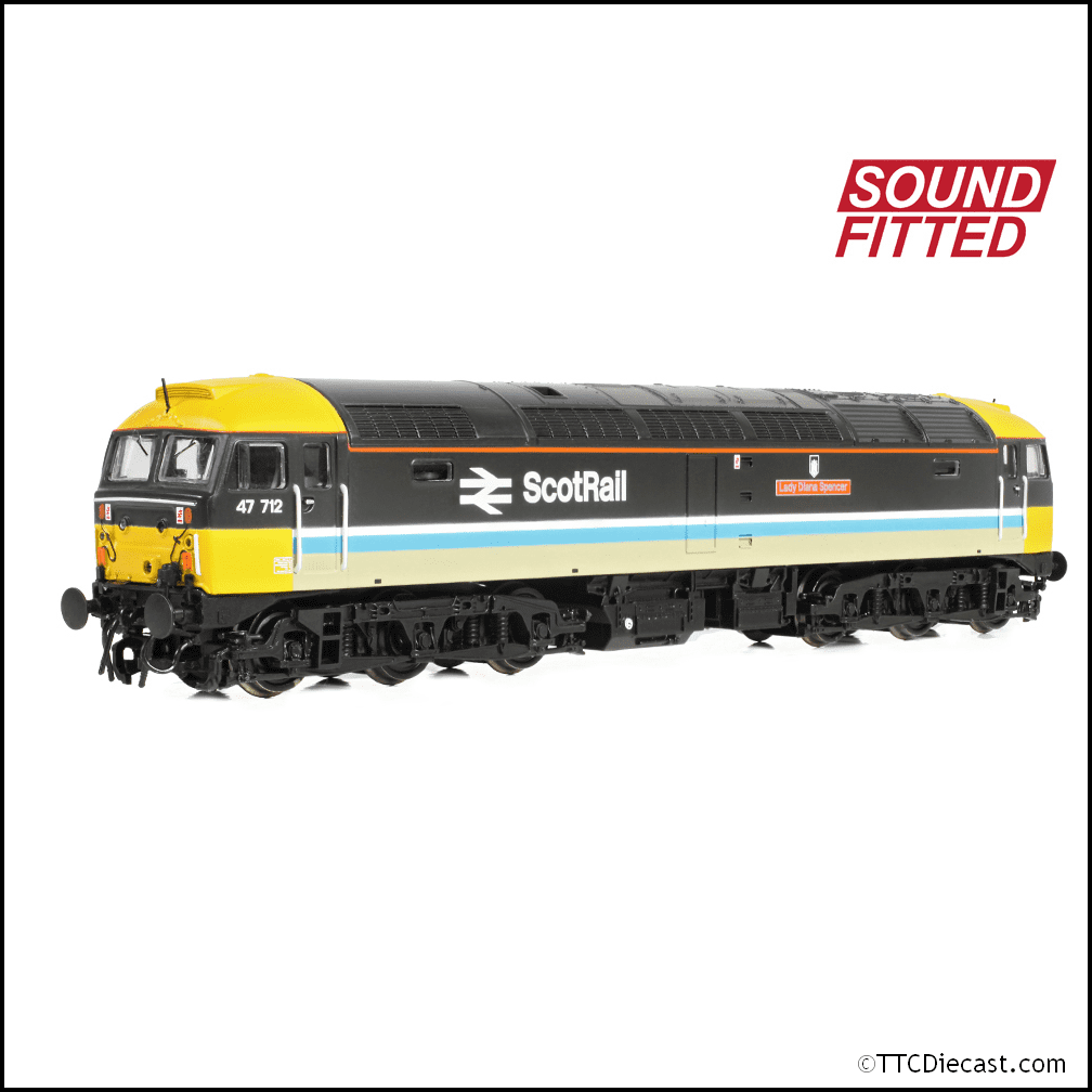 Farish 372-245ASF Class 47/7 47712 'Lady Diana Spencer' BR ScotRail N Gauge