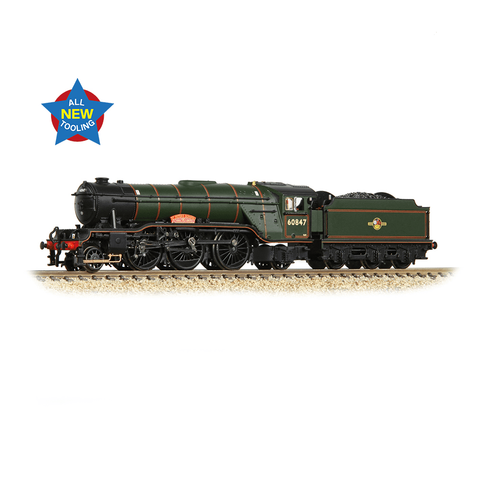 Farish 372-614 LNER V2 60847 'St Peter's School' BR Lined Green (L/C) N Gauge - PRE ORDER £186.96