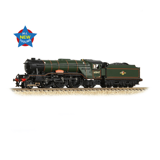 Farish 372-614 LNER V2 60847 'St Peter's School' BR Lined Green (L/C) N Gauge - PRE ORDER £186.96