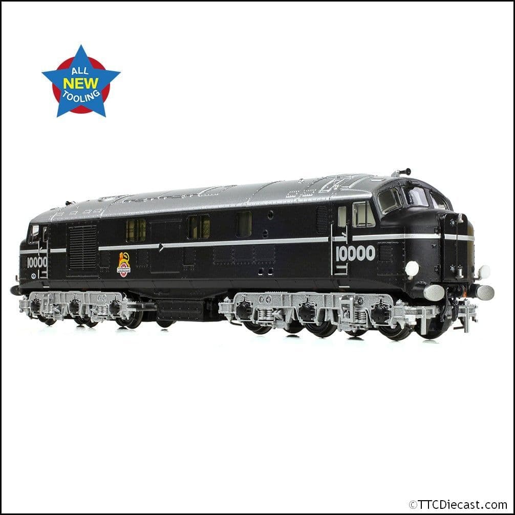 Farish 372-912 LMS 10000 BR Black (Early Emblem) - N Gauge