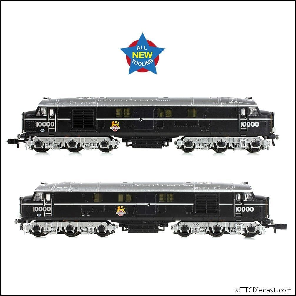 Farish 372-912 LMS 10000 BR Black (Early Emblem) - N Gauge