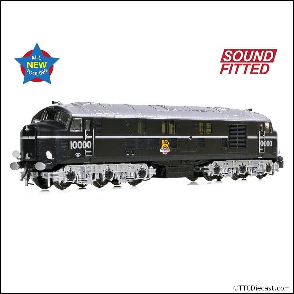 Farish 372-912SF LMS 10000 BR Black (Early Emblem) - N Gauge