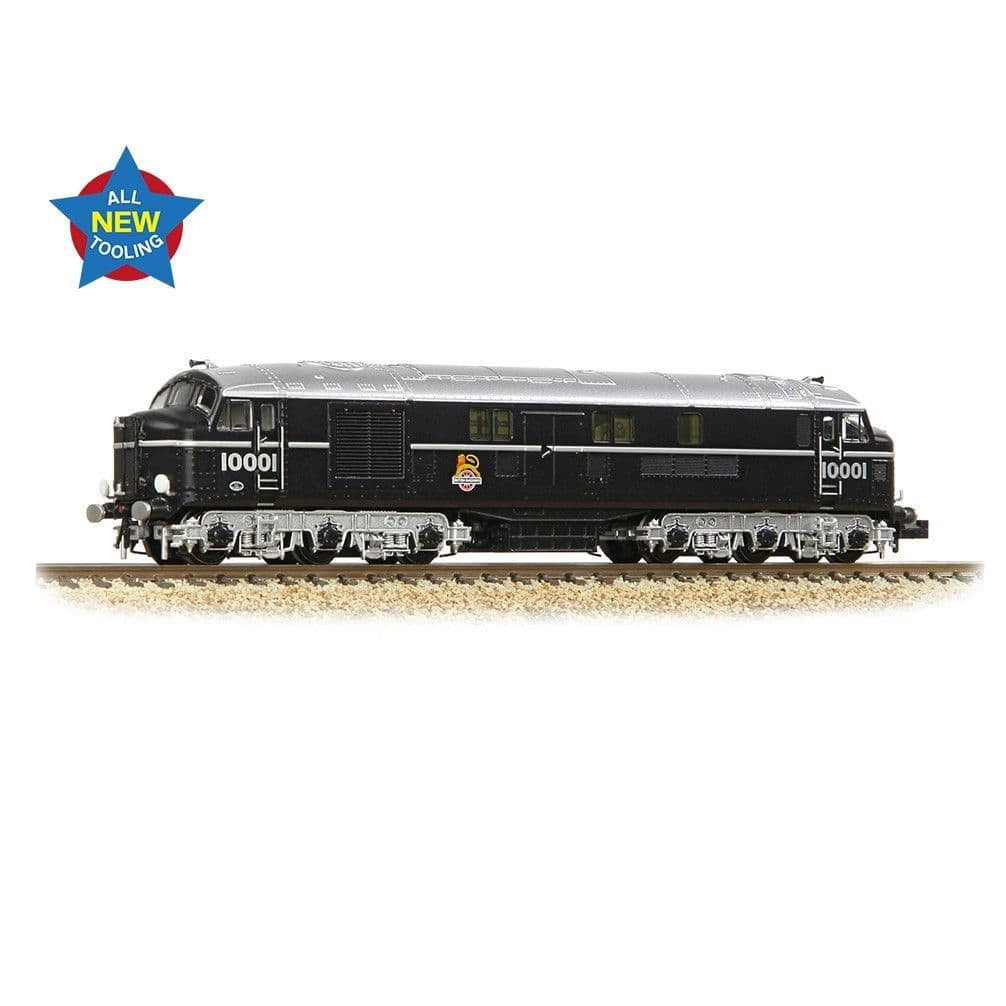 Farish 372-913 LMS 10001 BR Black (Early Emblem) - N Gauge
