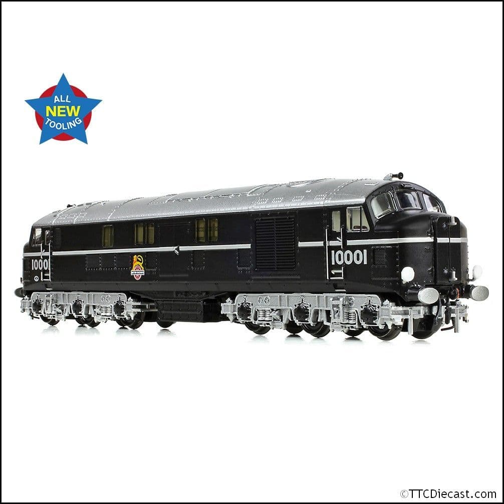 Farish 372-913 LMS 10001 BR Black (Early Emblem) - N Gauge