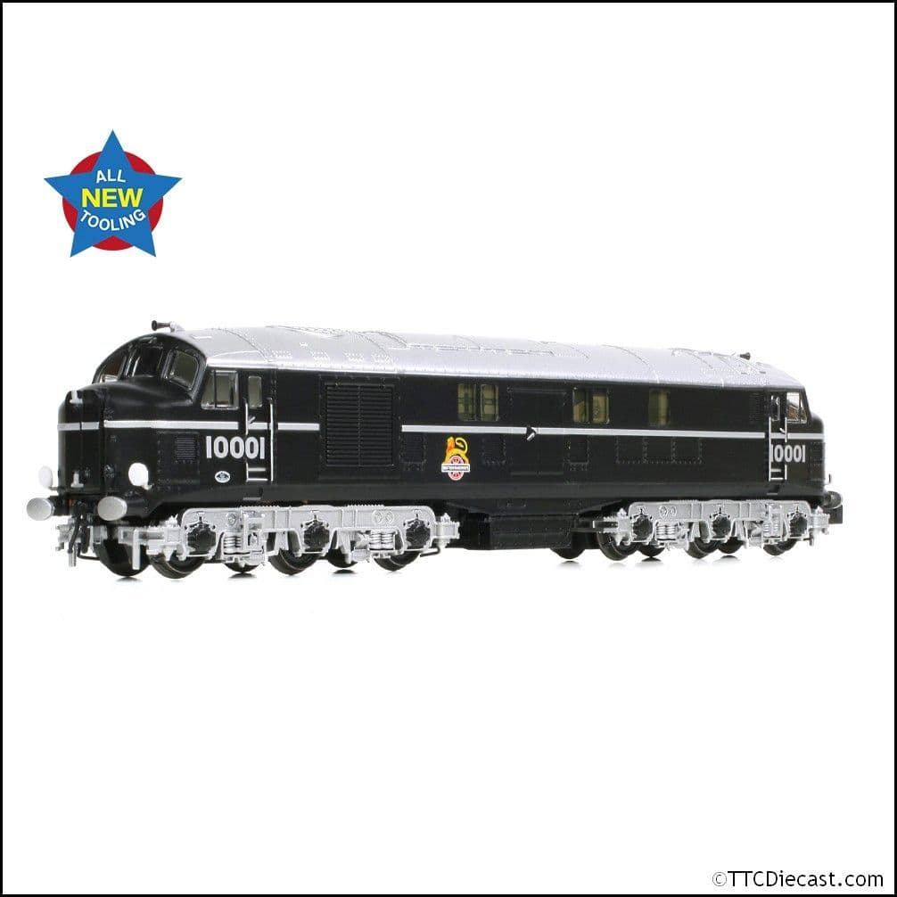 Farish 372-913 LMS 10001 BR Black (Early Emblem) - N Gauge