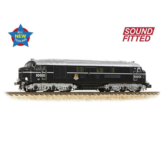 Farish 372-913SF LMS 10001 BR Black (Early Emblem) - N Gauge