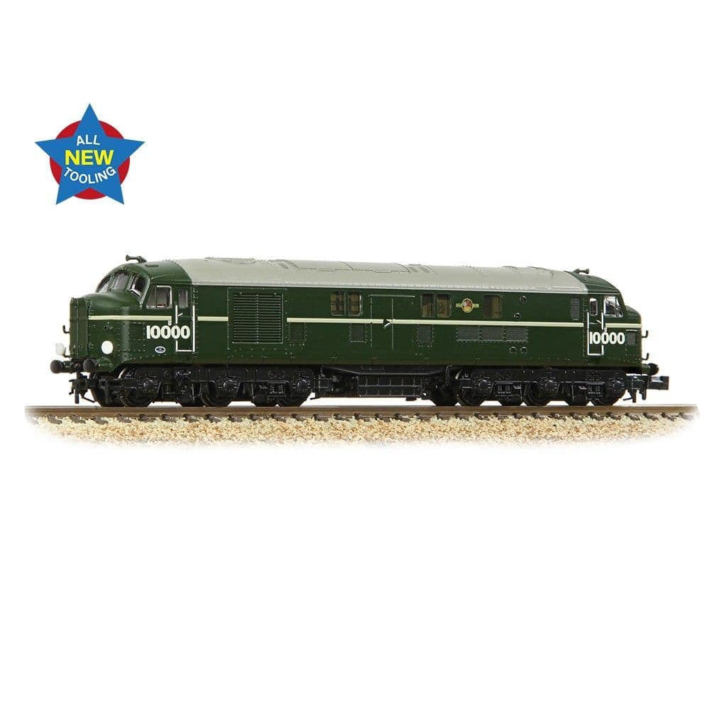 Farish 372-914 LMS 10000 BR Green (Late Crest) - N Gauge