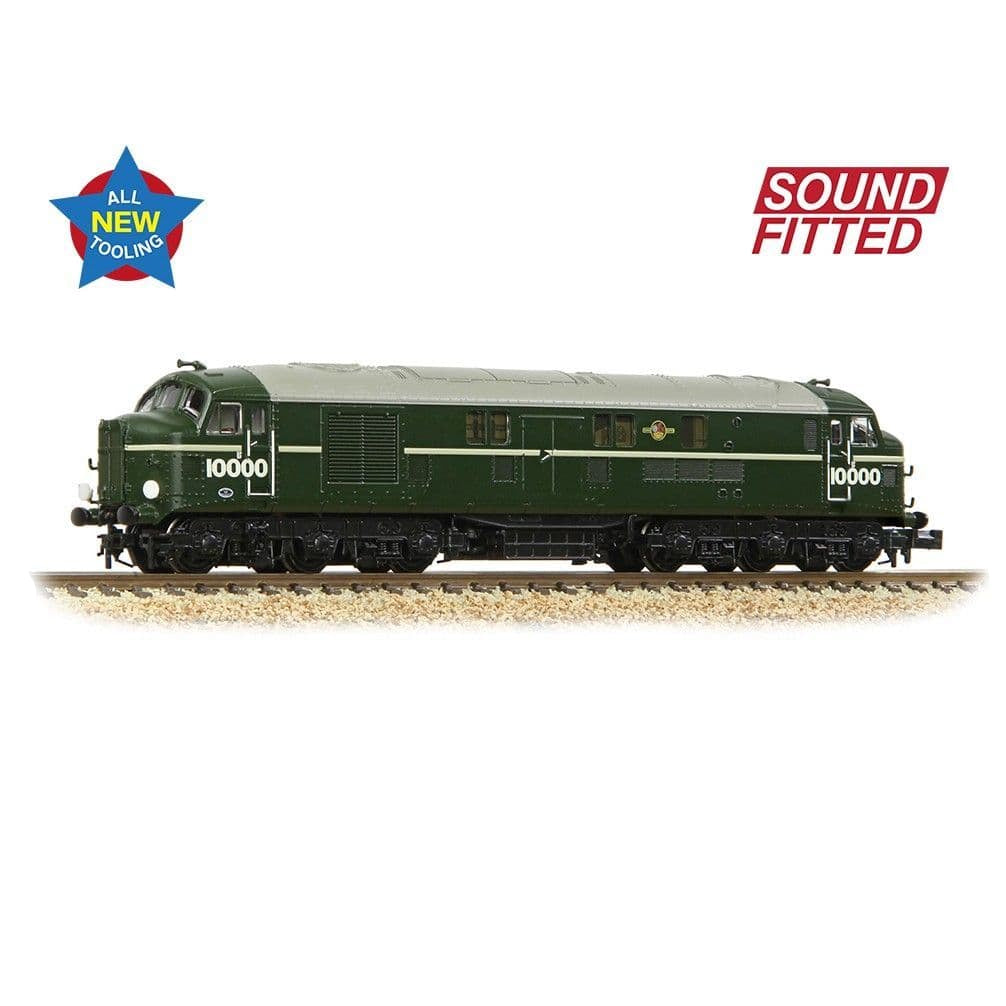 Farish 372-914SF LMS 10000 BR Green (Late Crest) - N Gauge